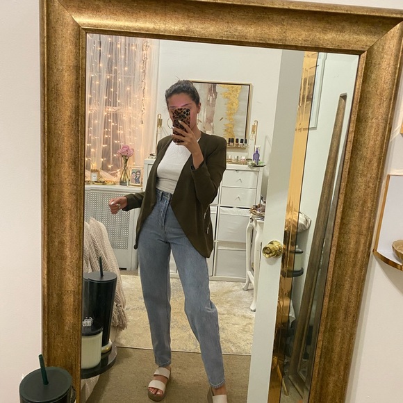 Zara asymmetrical moto jacket - Picture 3 of 7